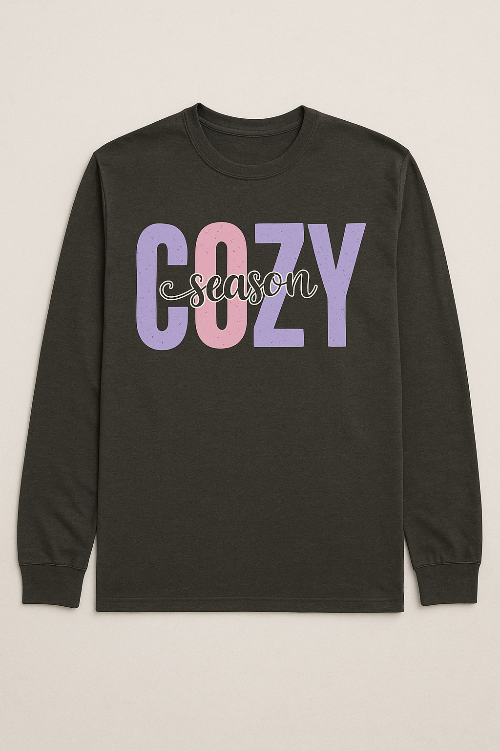 Cozy Season Comfort Colors Long Sleeve Tee