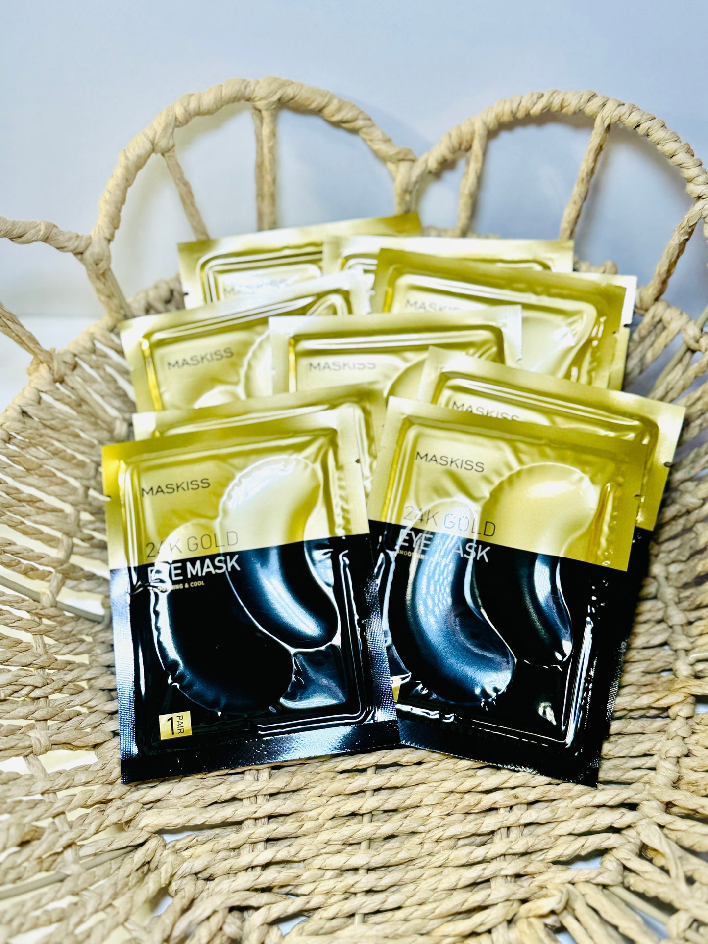 Gold Eye Masks “Add-On” Build Your Own Gift Box