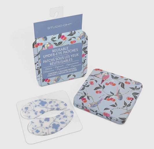 Birds in the Cherry Tree Reusable Under-Eye Patches