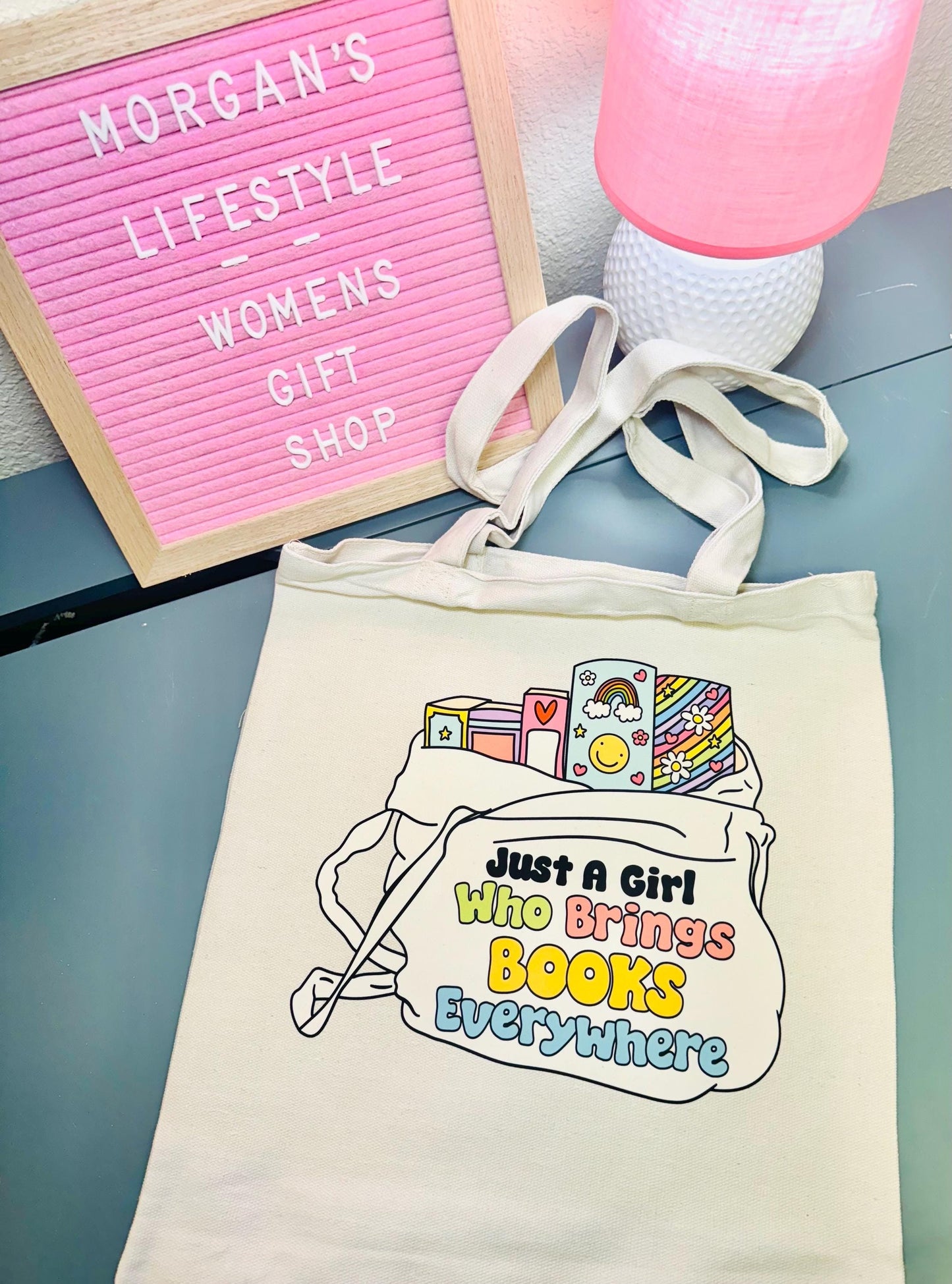 Women’s Stylish Book Lover Tote Bags