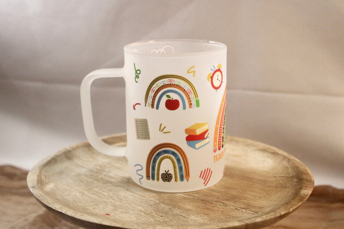 17oz Glass Mug with DTF Wrap - Bold, Durable & Stylish