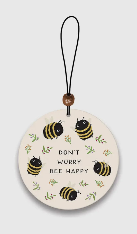 Don't Worry Bee Happy Air Freshener