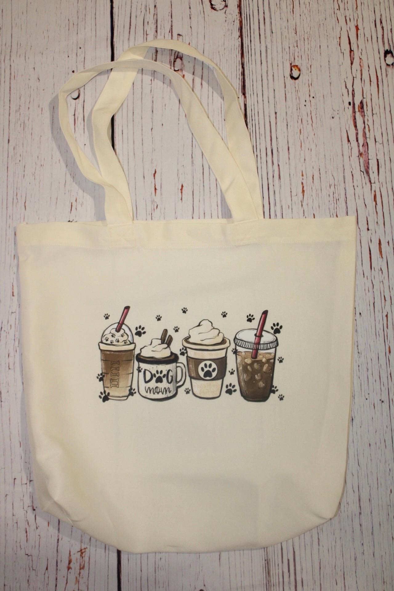 Women’s Stylish Tote Bags for coffee lovers book lovers and women