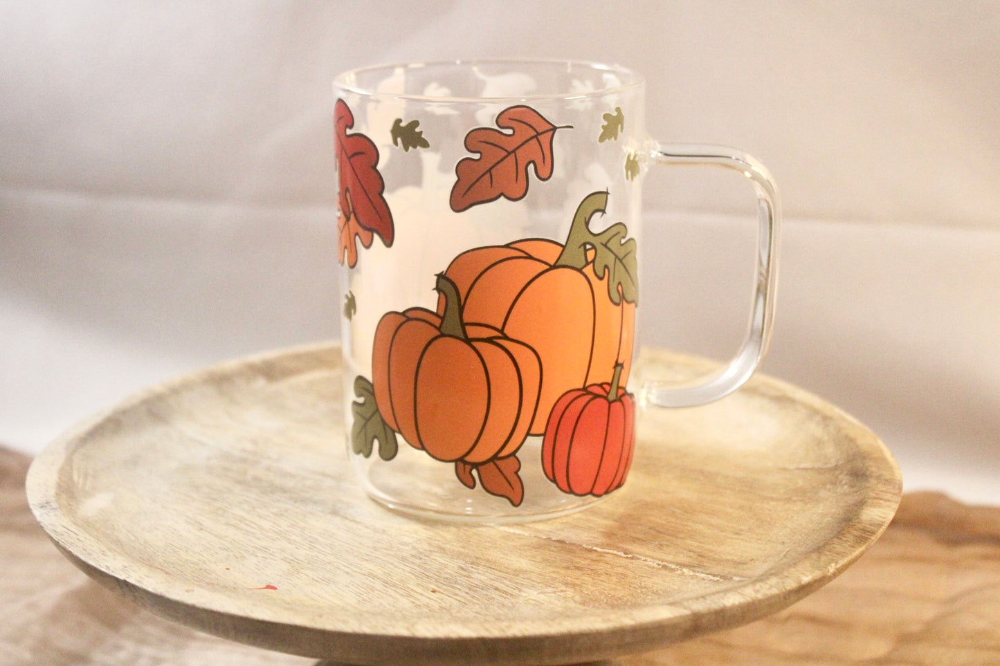 17oz Glass Mug with DTF Wrap - Bold, Durable & Stylish