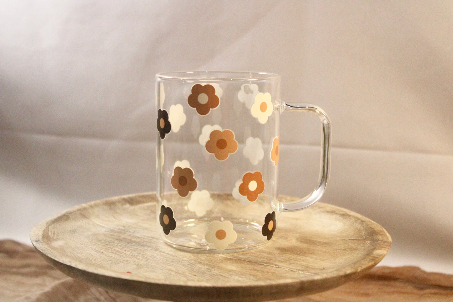 17oz Glass Mug with DTF Wrap - Bold, Durable & Stylish