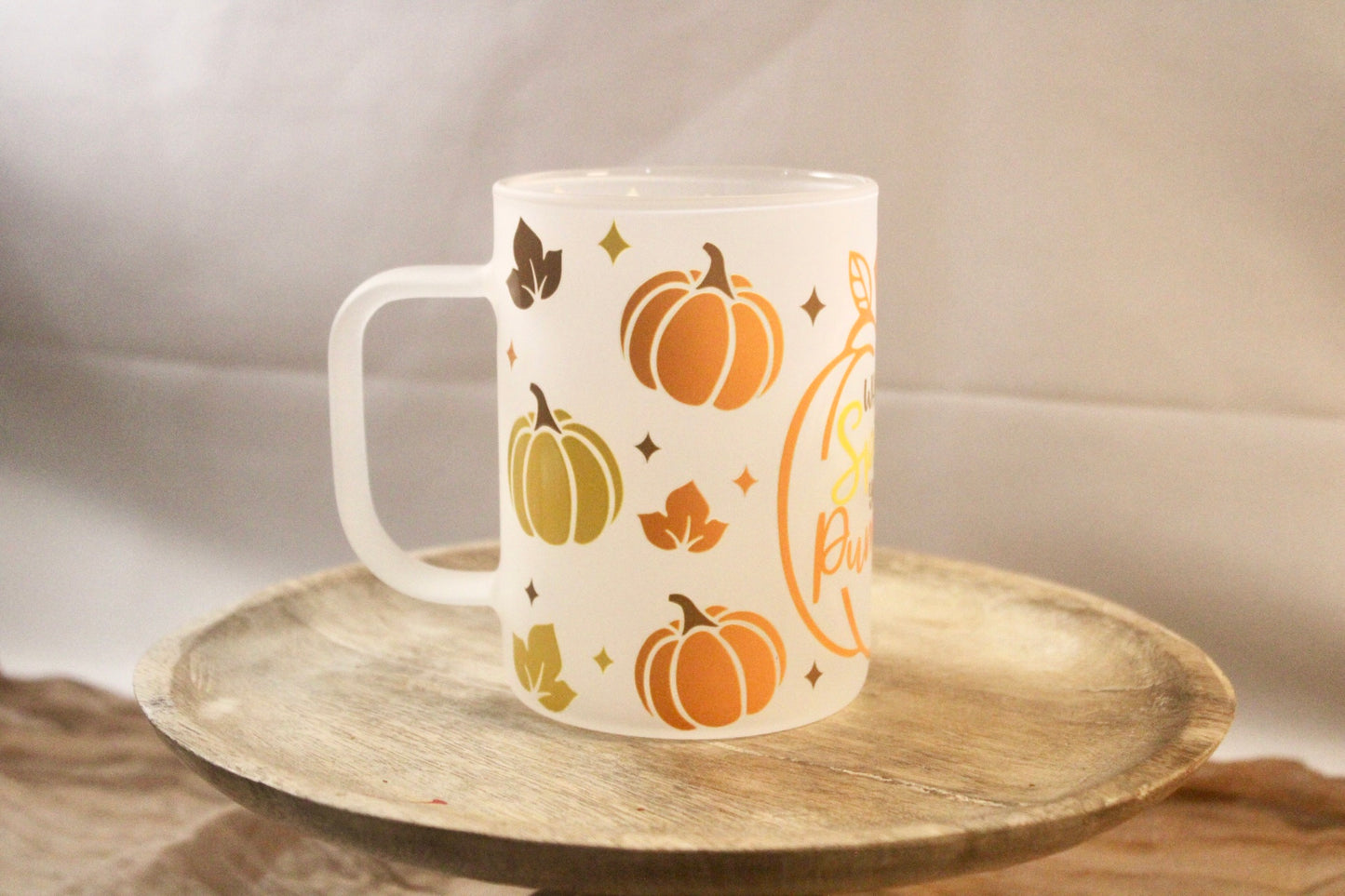 17oz Glass Mug with DTF Wrap - Bold, Durable & Stylish