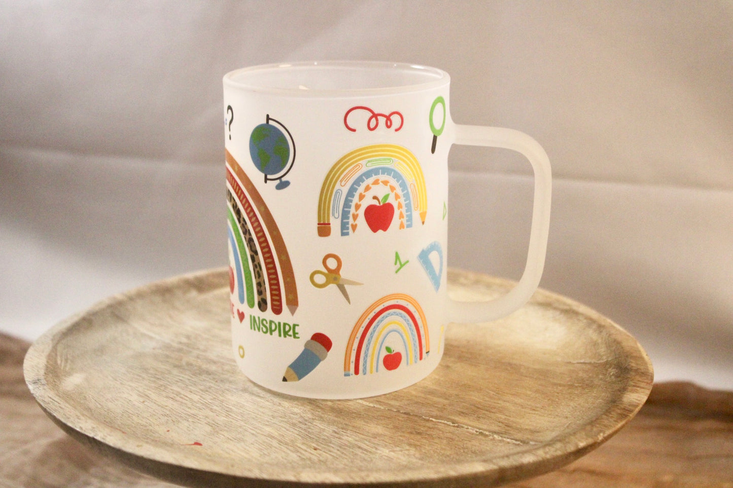 17oz Glass Mug with DTF Wrap - Bold, Durable & Stylish