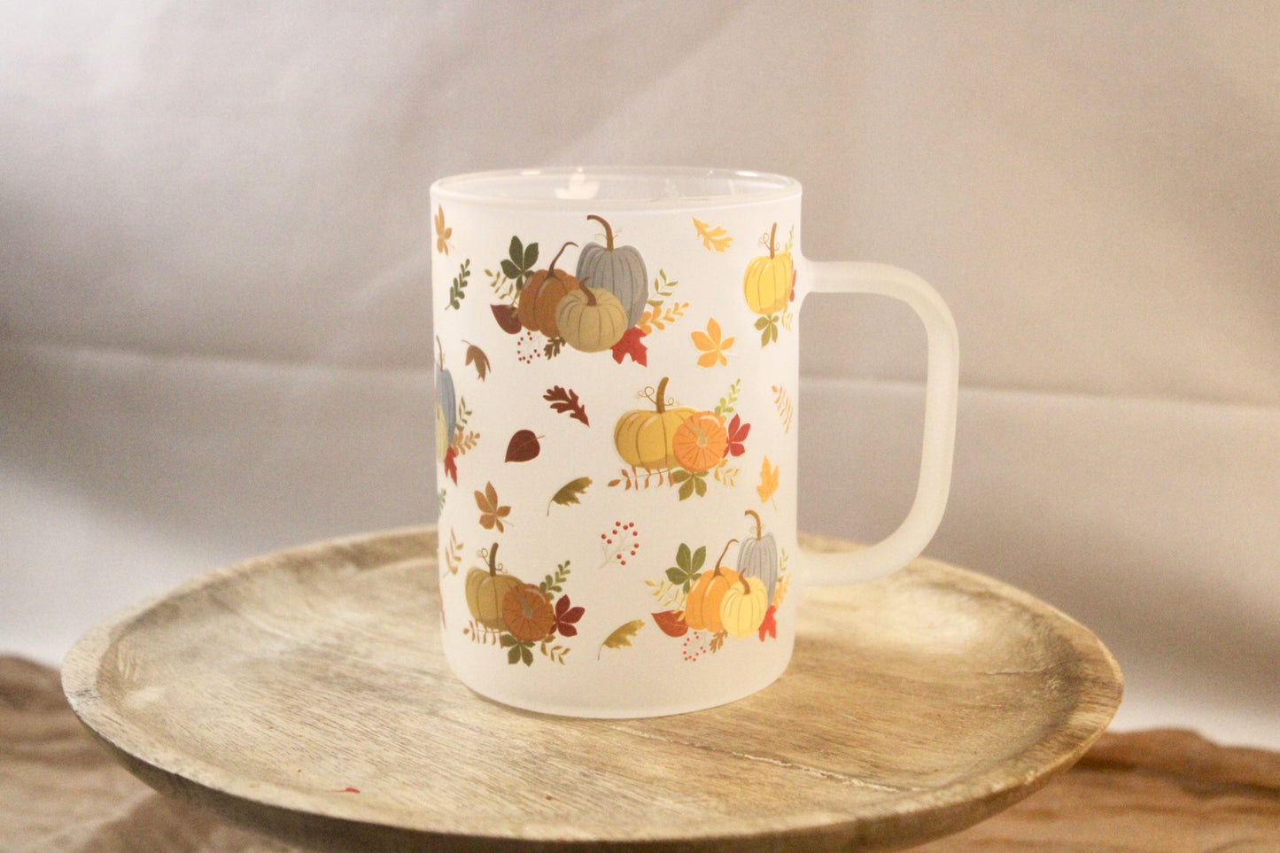 17oz Glass Mug with DTF Wrap - Bold, Durable & Stylish