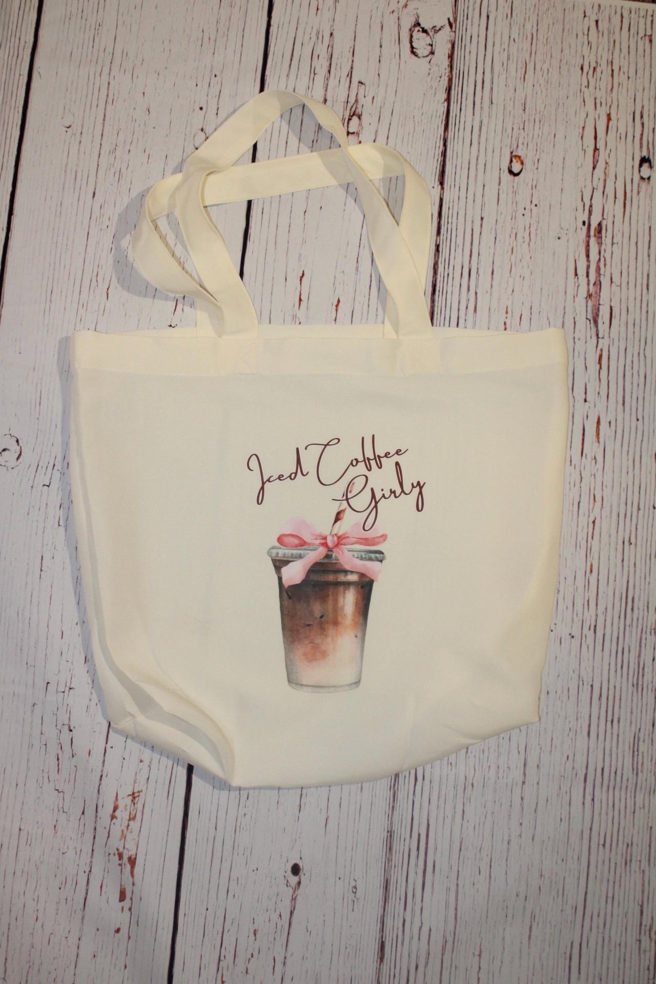 Women’s Stylish Tote Bags for coffee lovers book lovers and women