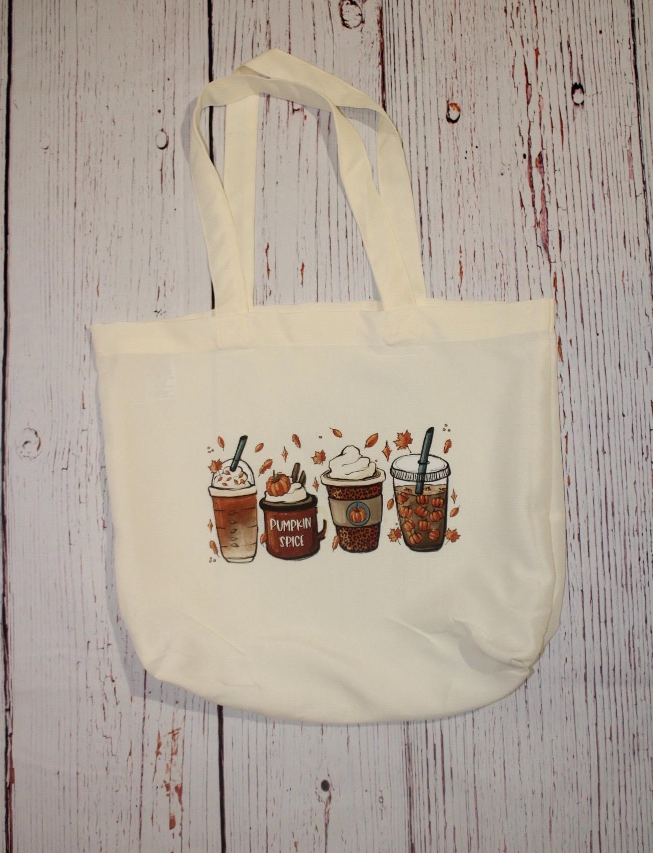 Women’s Stylish Tote Bags for coffee lovers book lovers and women