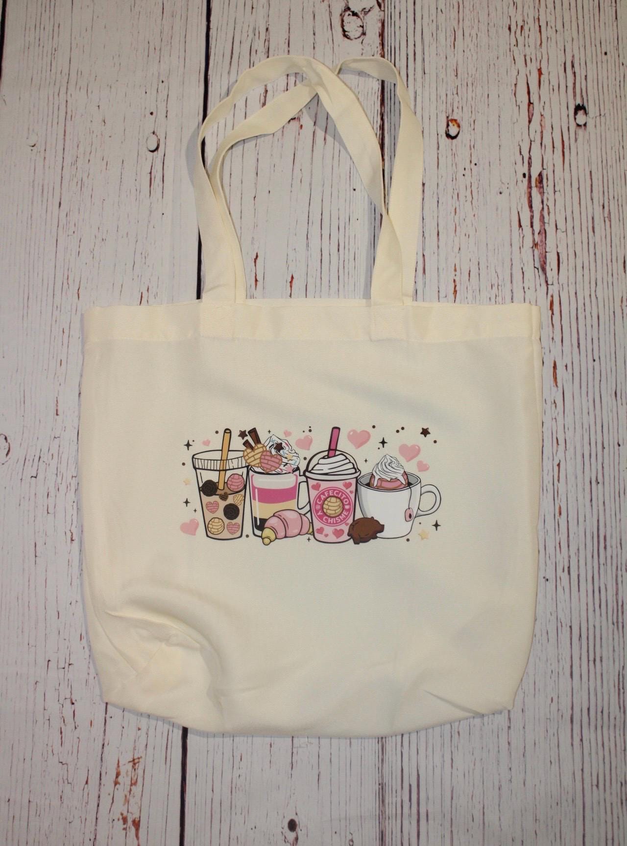 Women’s Stylish Tote Bags for coffee lovers book lovers and women