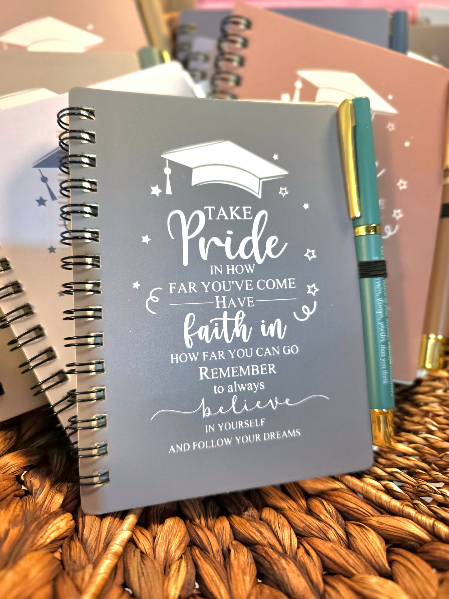🎓 Mini Graduation Notebook & Pen Set– Perfect Grad Gift!