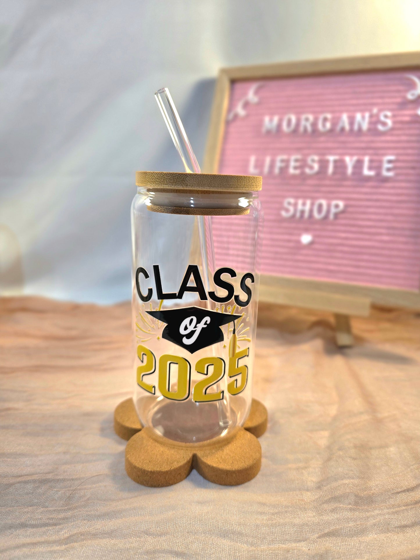 π Graduation 16oz Glass Cups