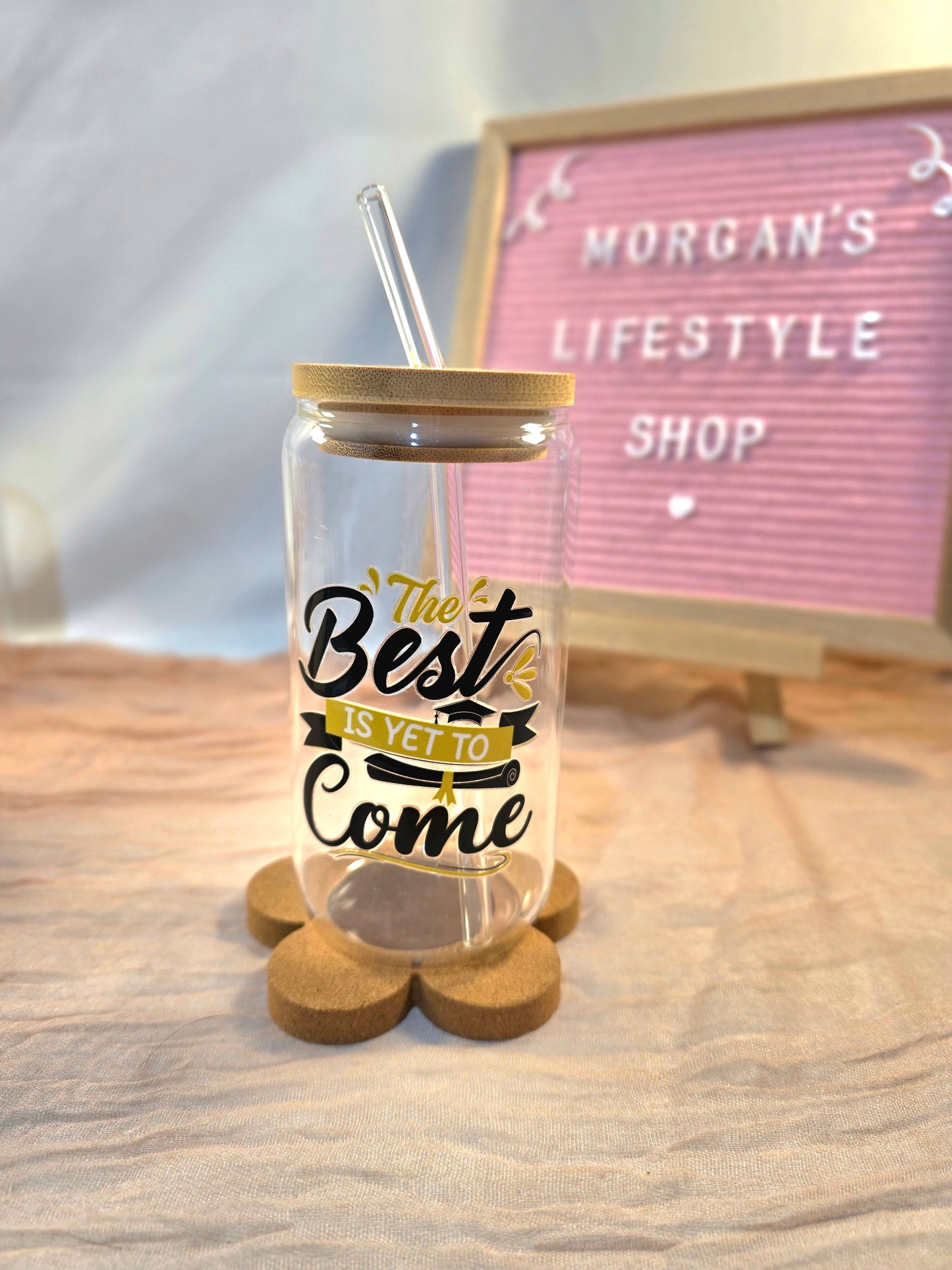 π Graduation 16oz Glass Cups
