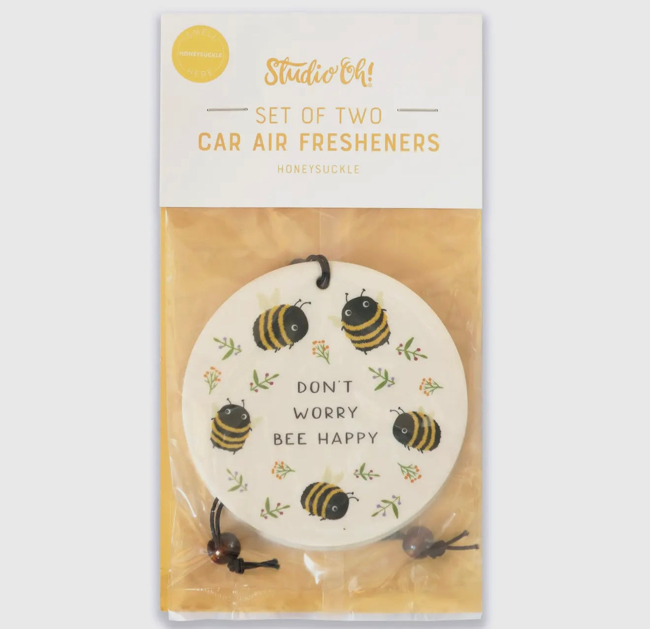 Don't Worry Bee Happy Air Freshener