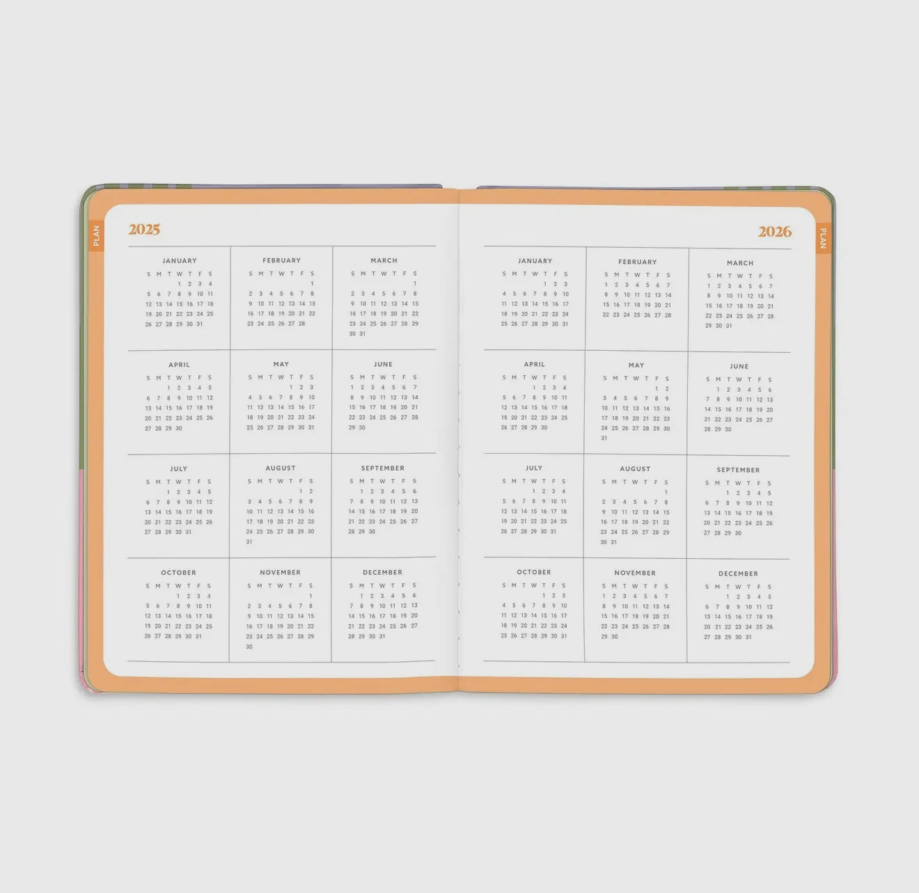 2026 Color Block Good Day Planner
