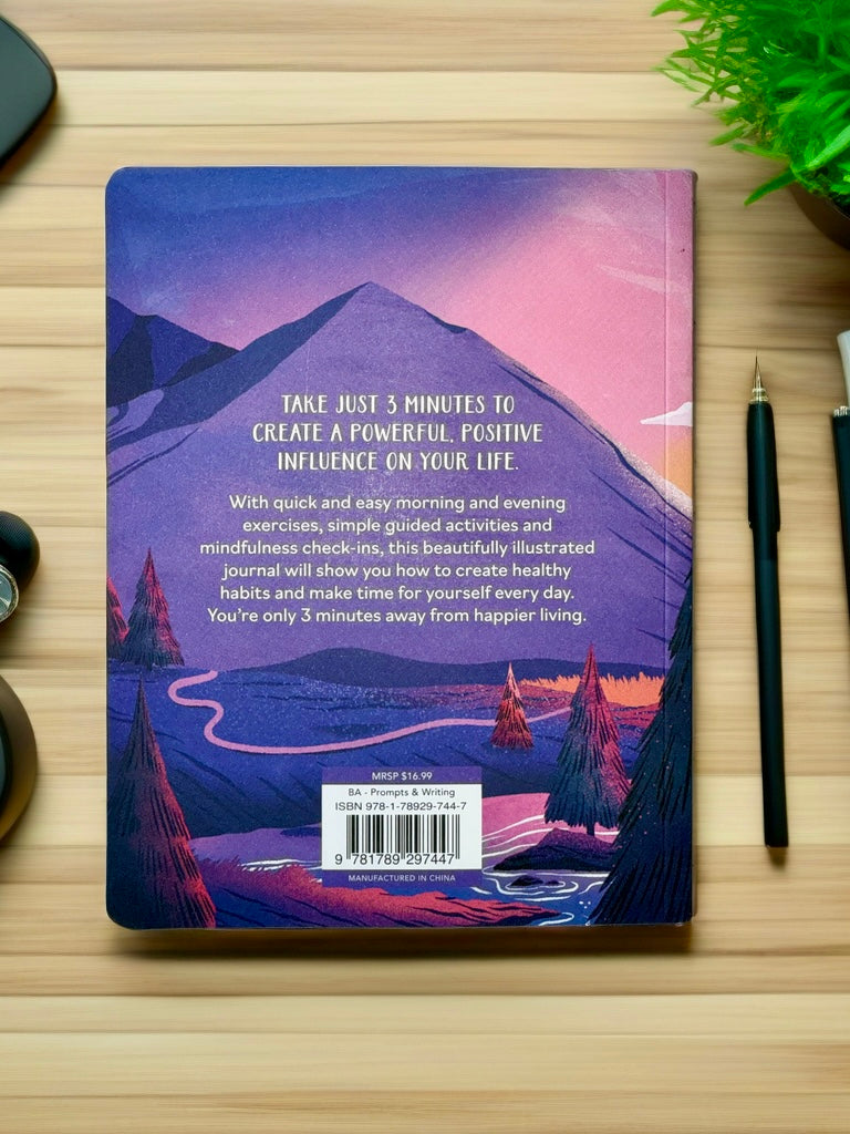 ✨ 3 Mindful Minutes: A Daily Journal to Bring You Peace ✨
